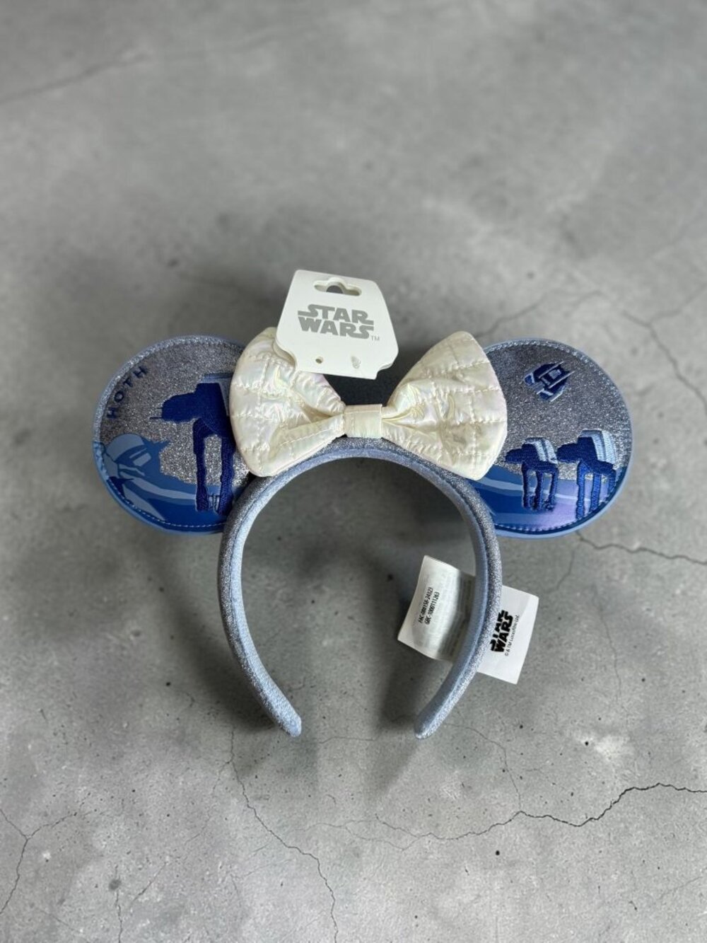 DISNEY Parks Star Wars Hoth Ears NEW NWT Headband